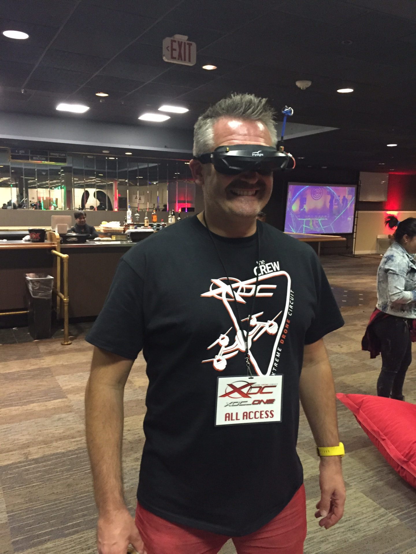 FPV drone racing headset