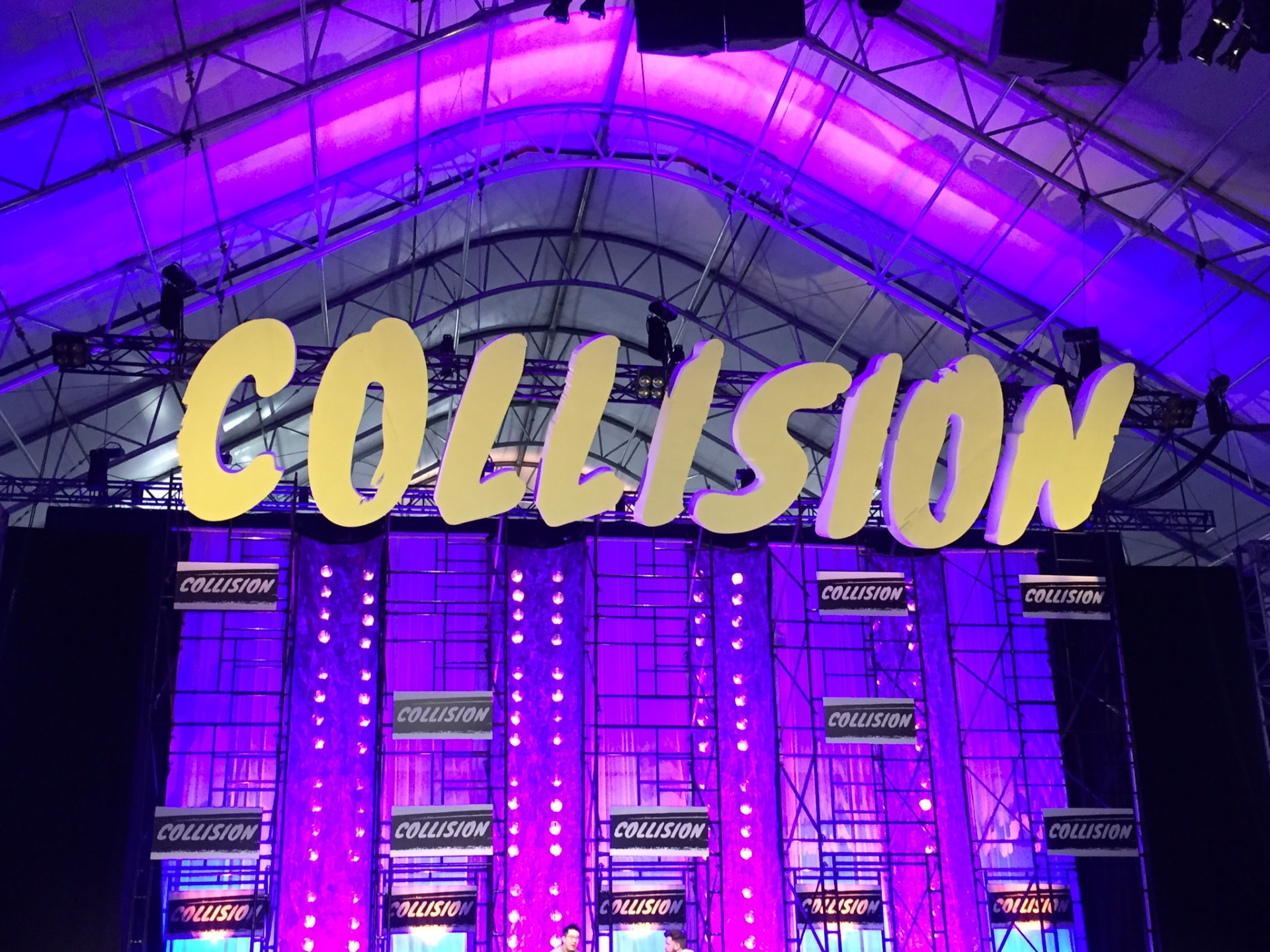 Collision conference stage