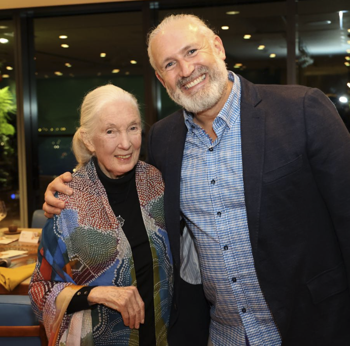 Jane Goodall meeting
